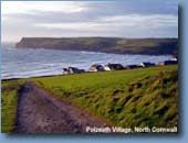Polzeath Village, Cornwall